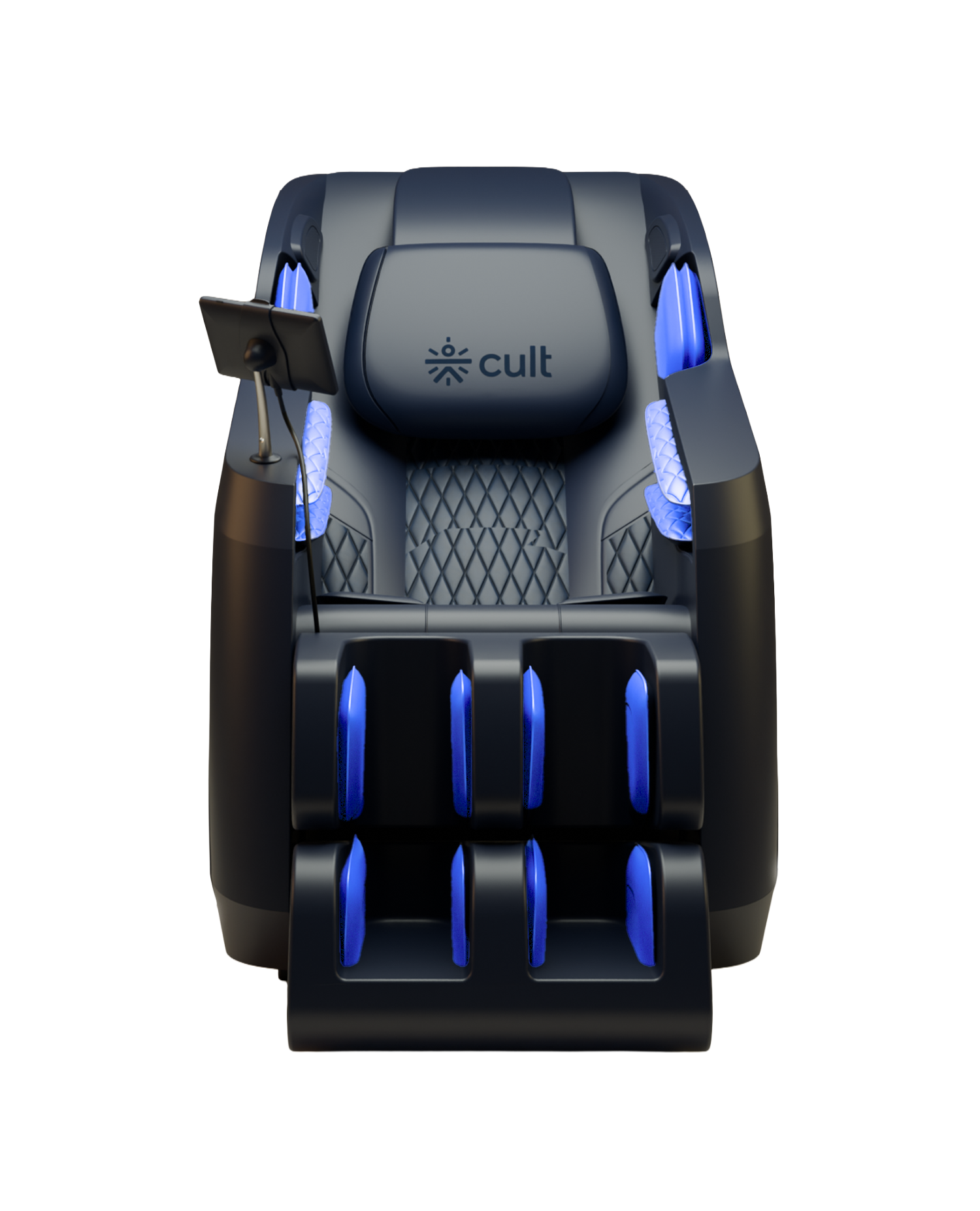 Massage chair with full-body airbags