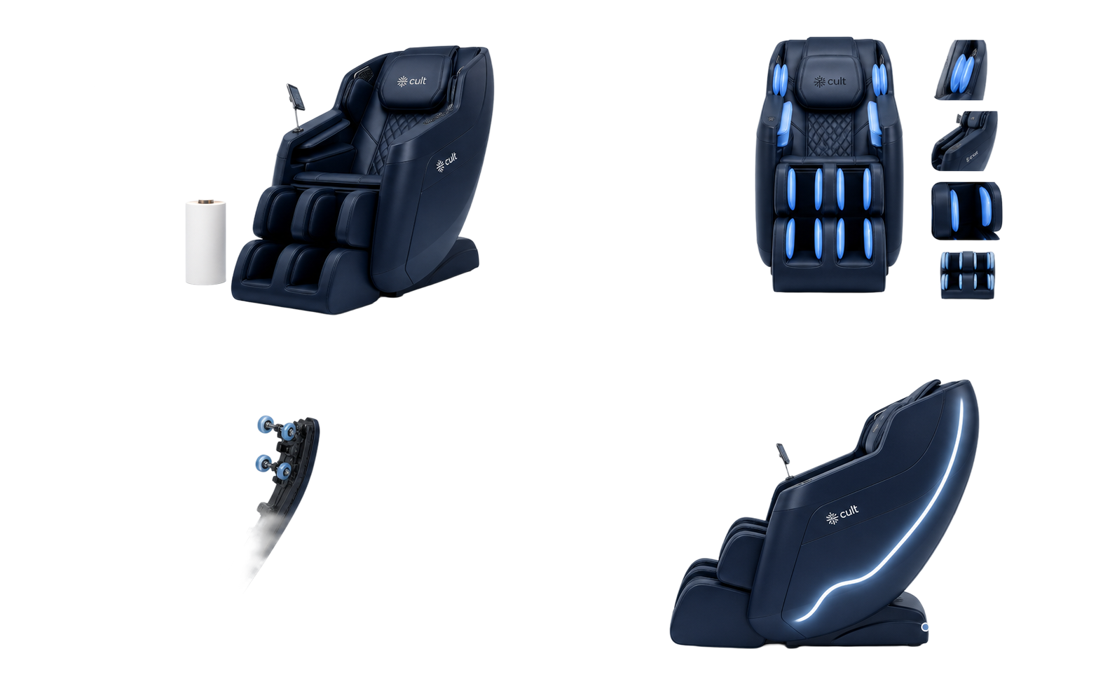 Serene massage chair